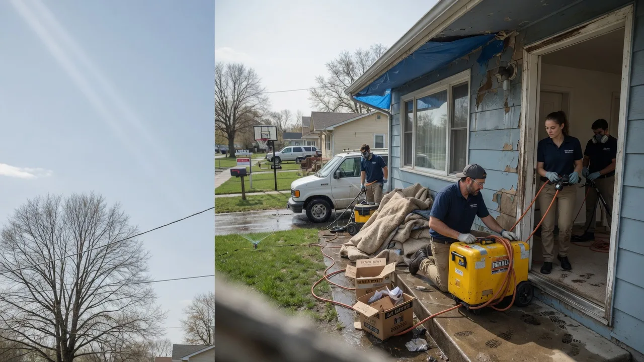 Basement Flood Cleanup in Leighton, IA near me